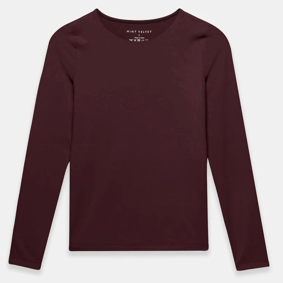 Mint Velvet Long Sleeve Layering Top