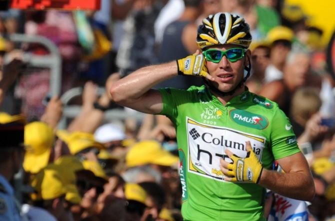 Calling in antother win, this time at La Grande-Motte in the 2009 Tour de France