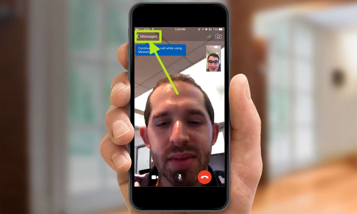 camera on facebook messenger