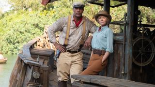 Frank Wolff and Doctor Lily Houghton as seen in Jungle Cruise on Disney Plus