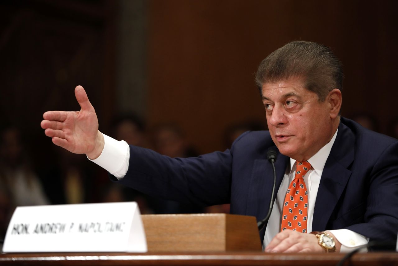 Judge Andrew Napolitano.