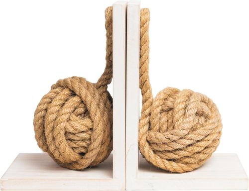Nautical Knot Rope Bookends