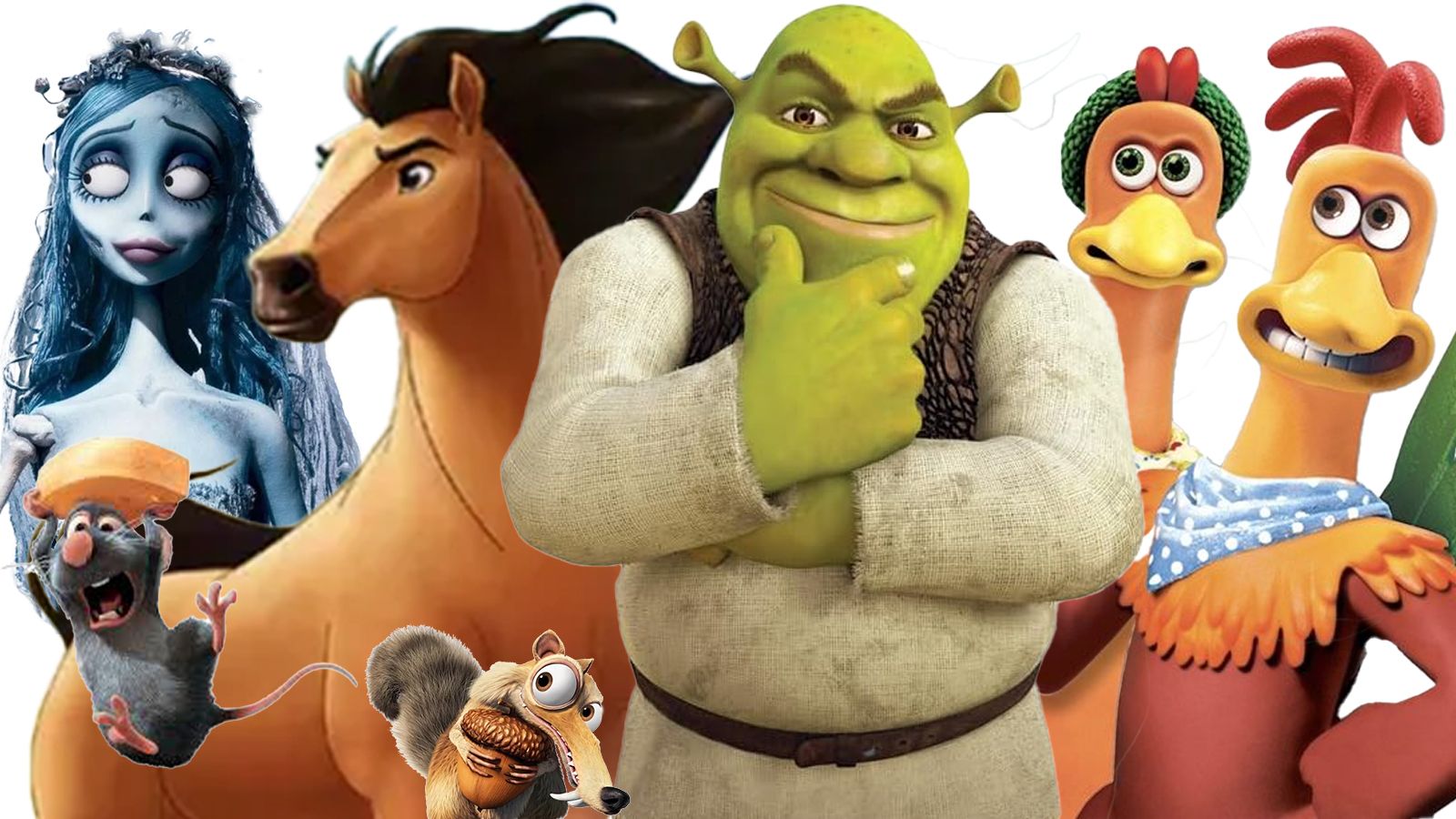 From Shrek to Chicken Run, these are the most influential animated films of the 2000s