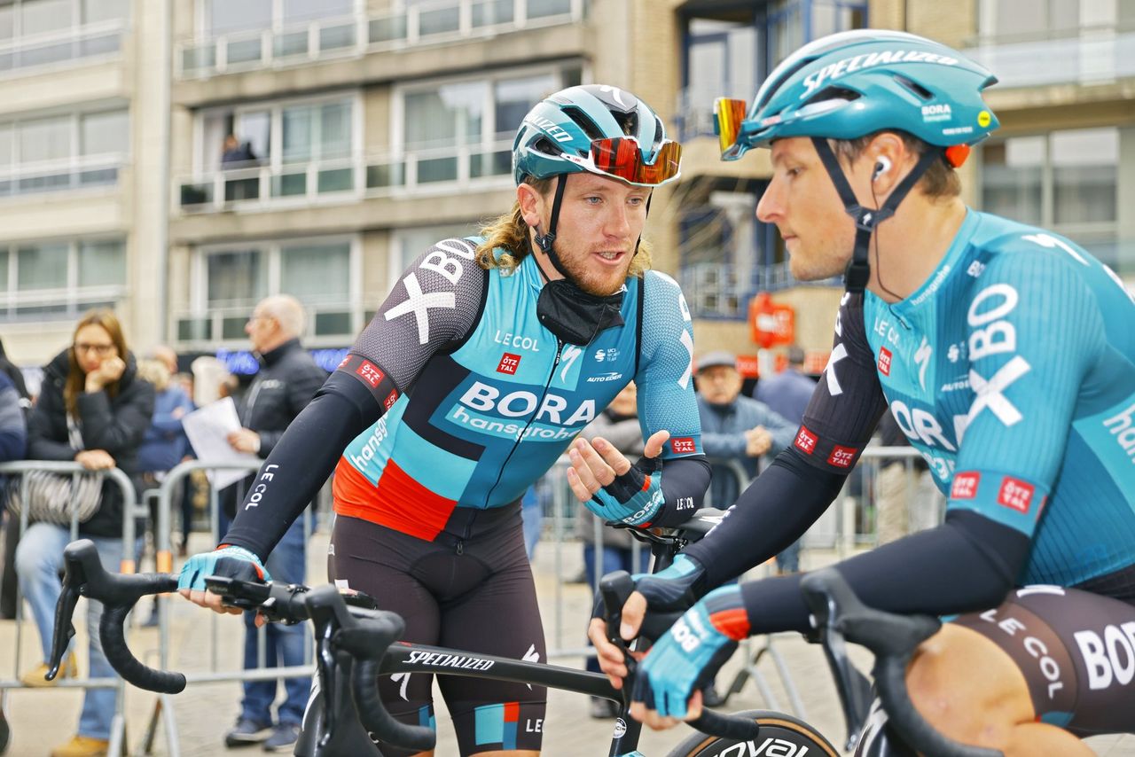Danilith Nokere Koerse 2022 76th Edition Deinze and Nokere 1898 km 16032022 Shane Archbold NZL Bora Hansgrohe Photo Jan De MeuleneirPNSprintCyclingAgency2022
