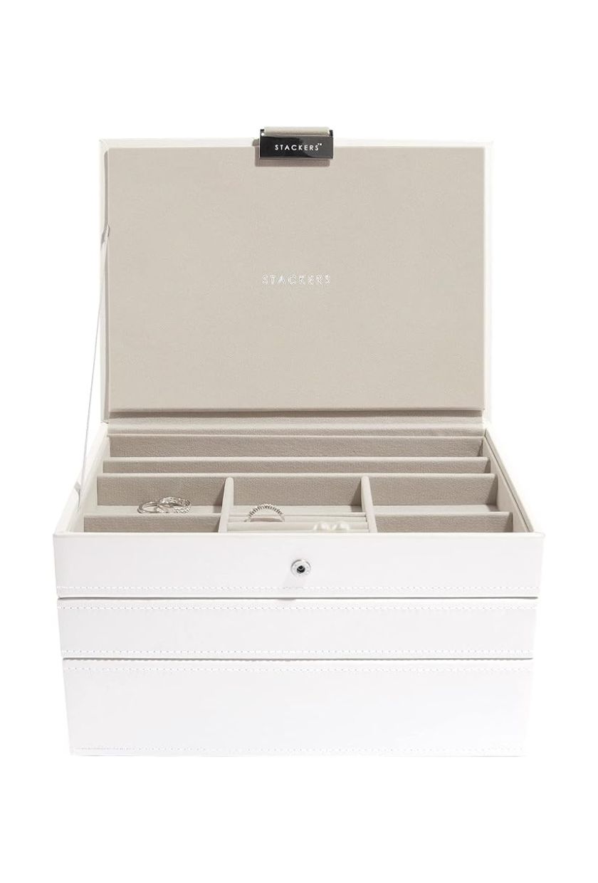 Stackers, Stackers White Classic Medium Jewellery Box