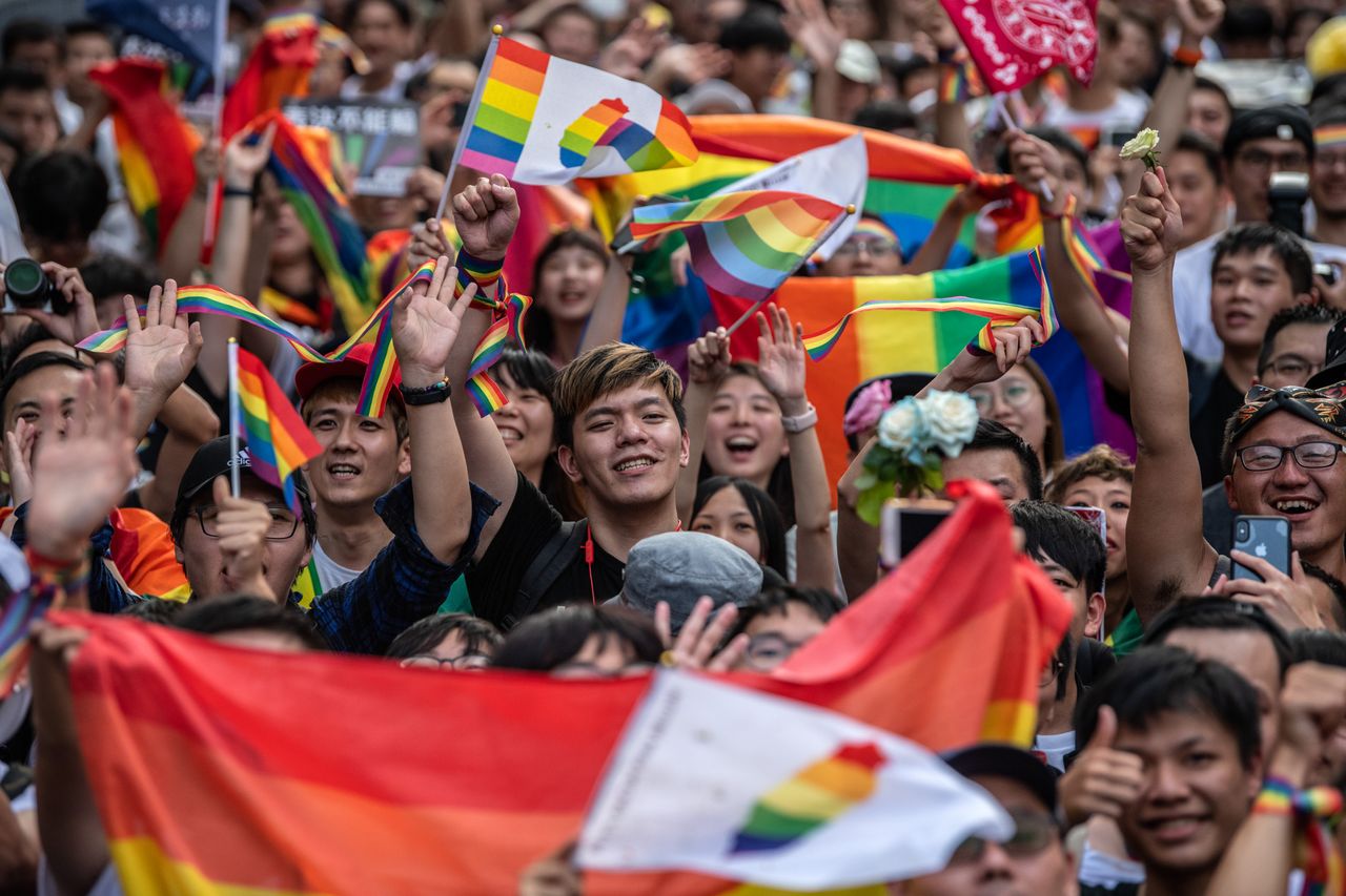 A celebration in Taiwan