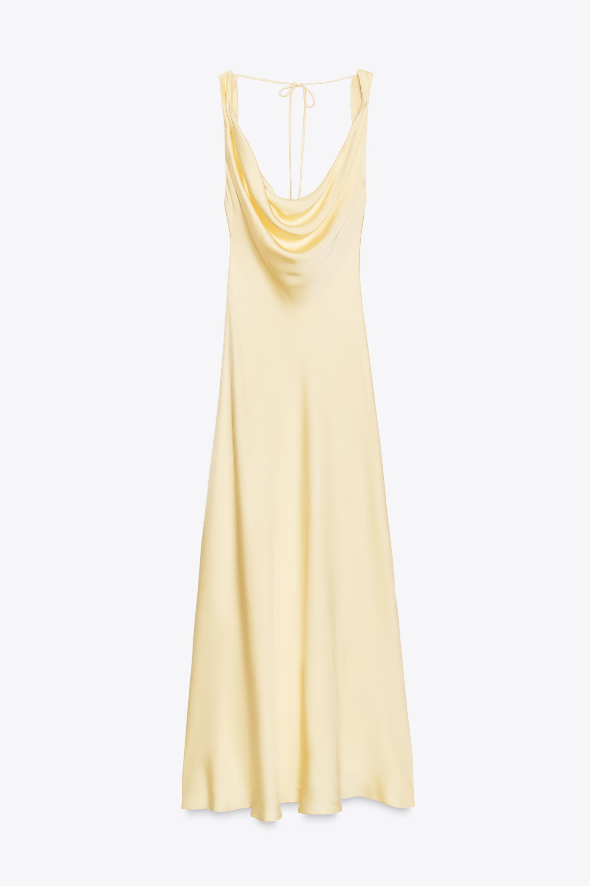 Zw Collection Satin Long Dress