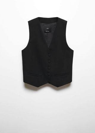 Suit Waistcoat With Buttons