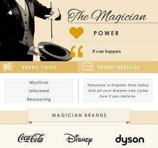 If your brand promises to take customers on a transformational journey, it's probably a magician