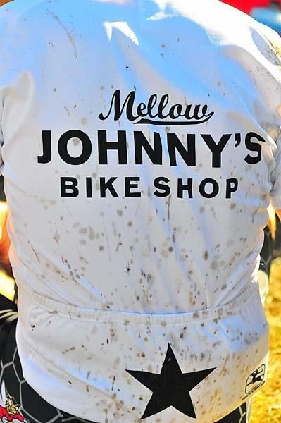 If you are in a white jersey on this course, you might look like this...
