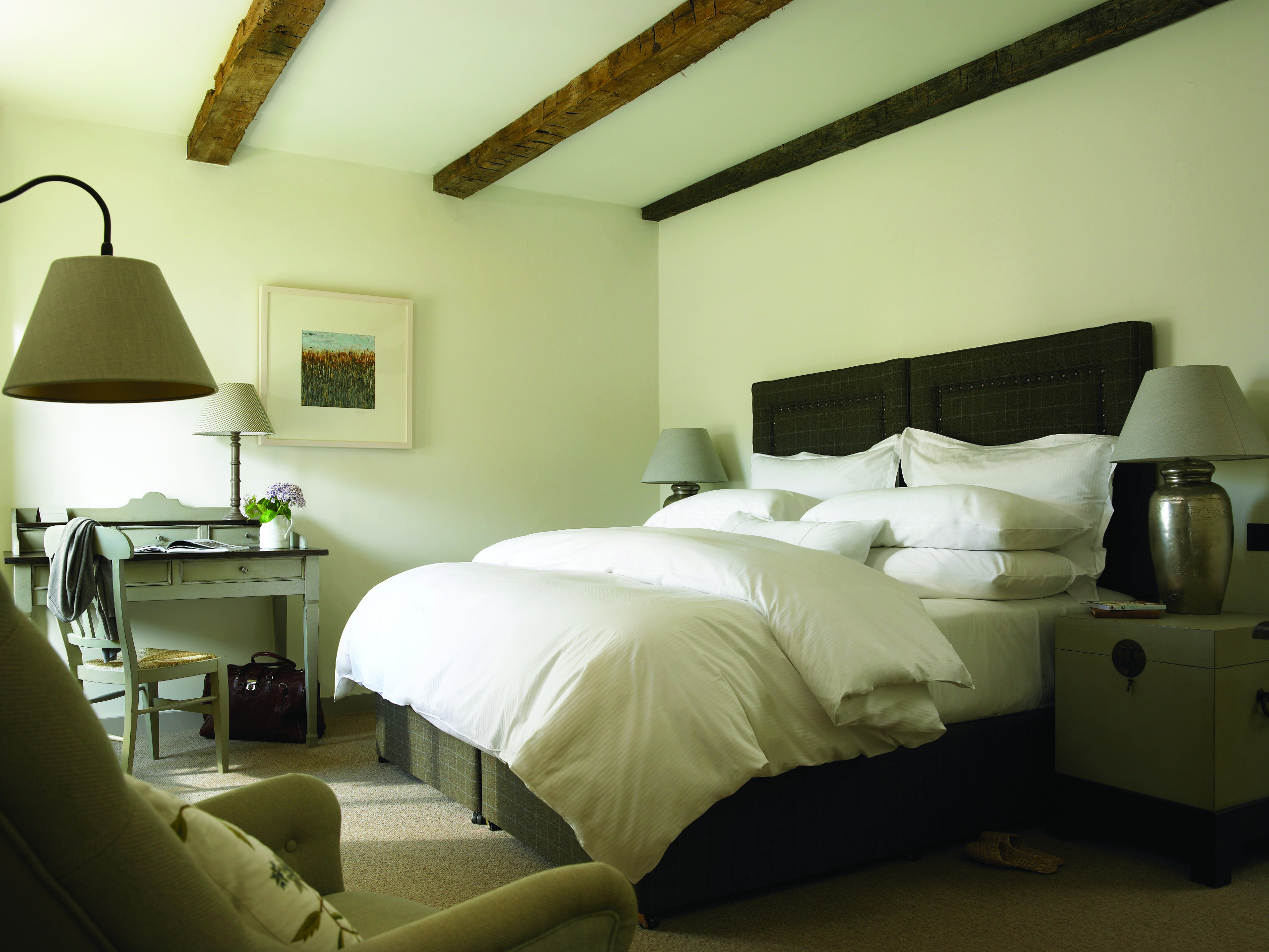 Links cottage bedroom at Doonbeg