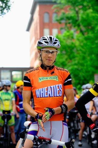 Alison Powers (Team Type 1) the Wheaties Sprint Jersey leader as well as the current Women's Prestige Series leader.