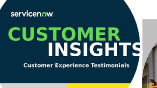 Blue background and white text that says Customer Insights: Customer Experience Testimonials
