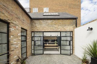 Belgian style patio doors