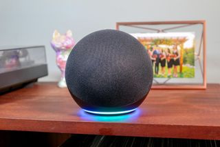 The Amazon Echo Dot (3rd Gen) with Alexa enabled