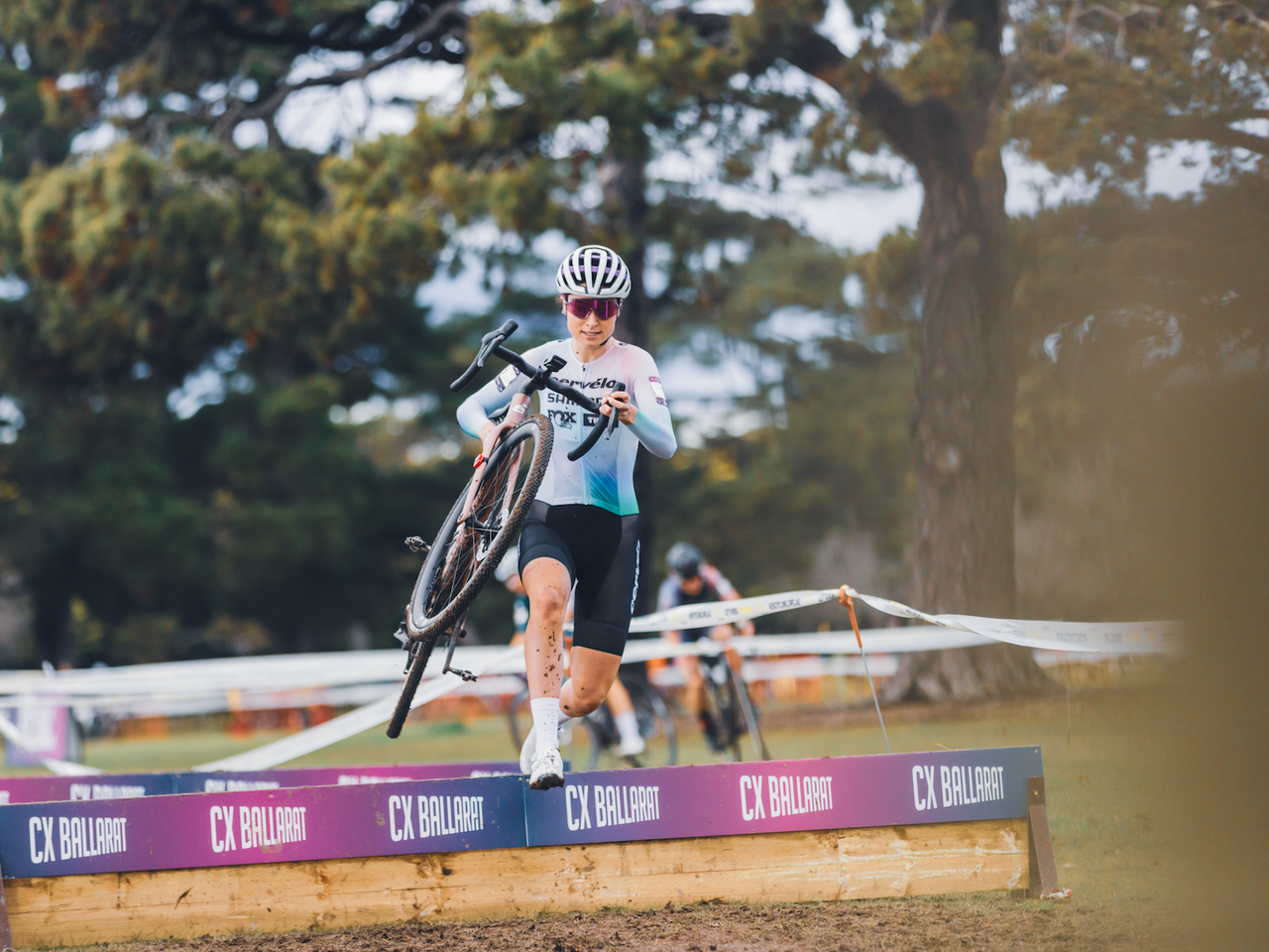 Izzy Flint (Cervelo Australia Off-road), elite women's winner of AusCycling Cyclo-cross National Championships 2024