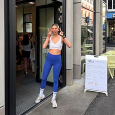 Move With Nicole at home Pilates classes: Ashleigh Spiliopoulou, Freelance Health Writer, trying the workouts at home