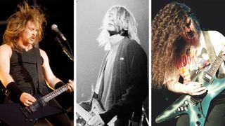 James Hetfield, Kurt Cobain and Dimebag Darrell