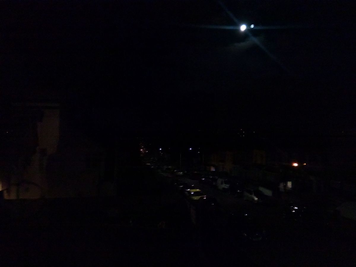 Very dark scenes tend to remain completely dark.