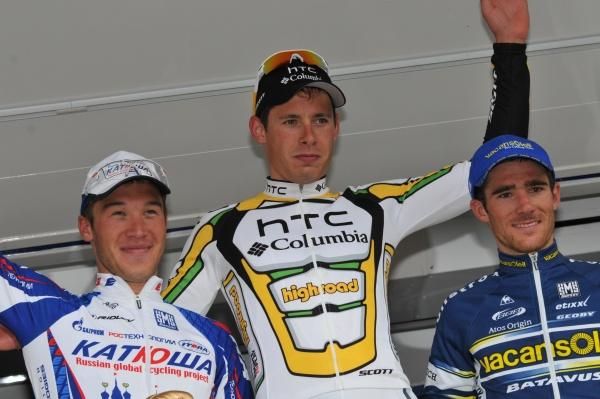 Aleksejs Saramontins (HTC-Columbia) won the GP d'Isbergues