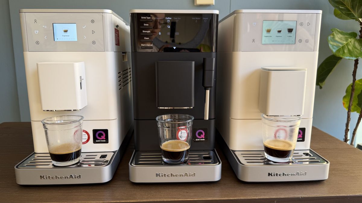 KitchenAid coffee machines image taken with iPhone 17 Pro Max