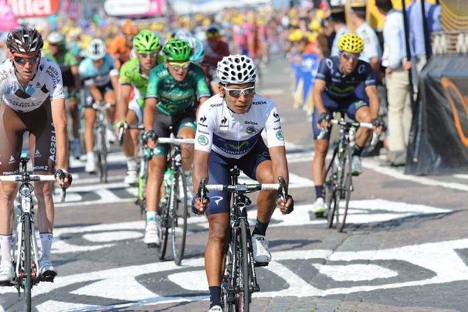 Best young rider Nairo Quintana stayed safe