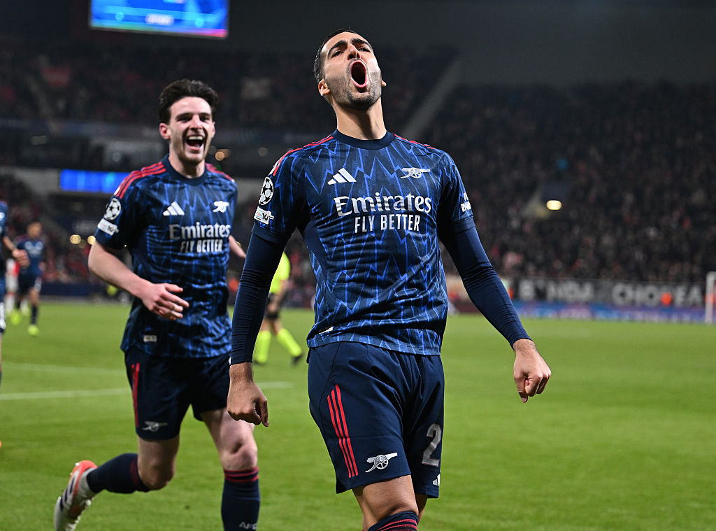 Mikel Merino deputised up front for Arsenal in Viktor Gyokeres&#039; absence