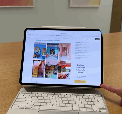 Resizing a window on iPadOS 26
