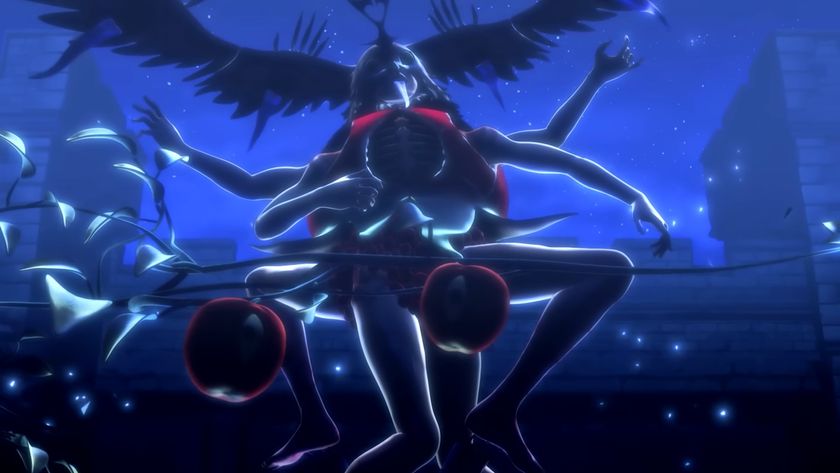 In-game screenshot of a &#039;human&#039; monster in Metaphor: ReFantazio