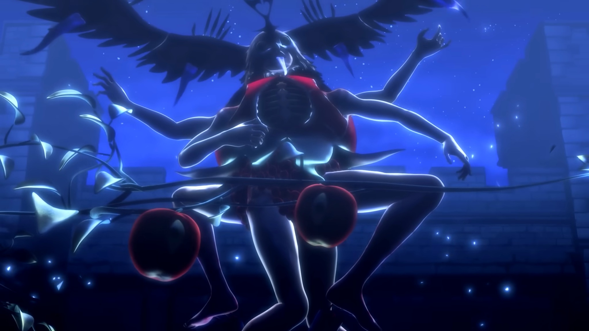 In-game screenshot of a &#039;human&#039; monster in Metaphor: ReFantazio