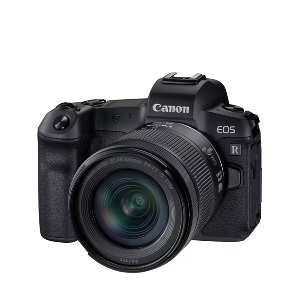 Canon EOS RP camera on a white background