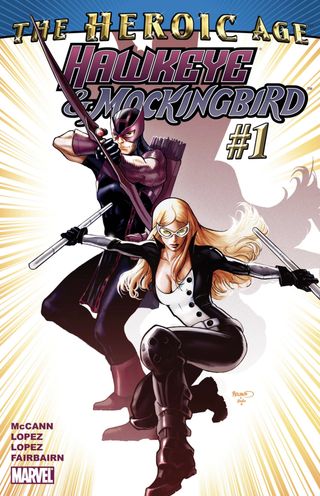 Hawkeye & Mockingbird #1 cover