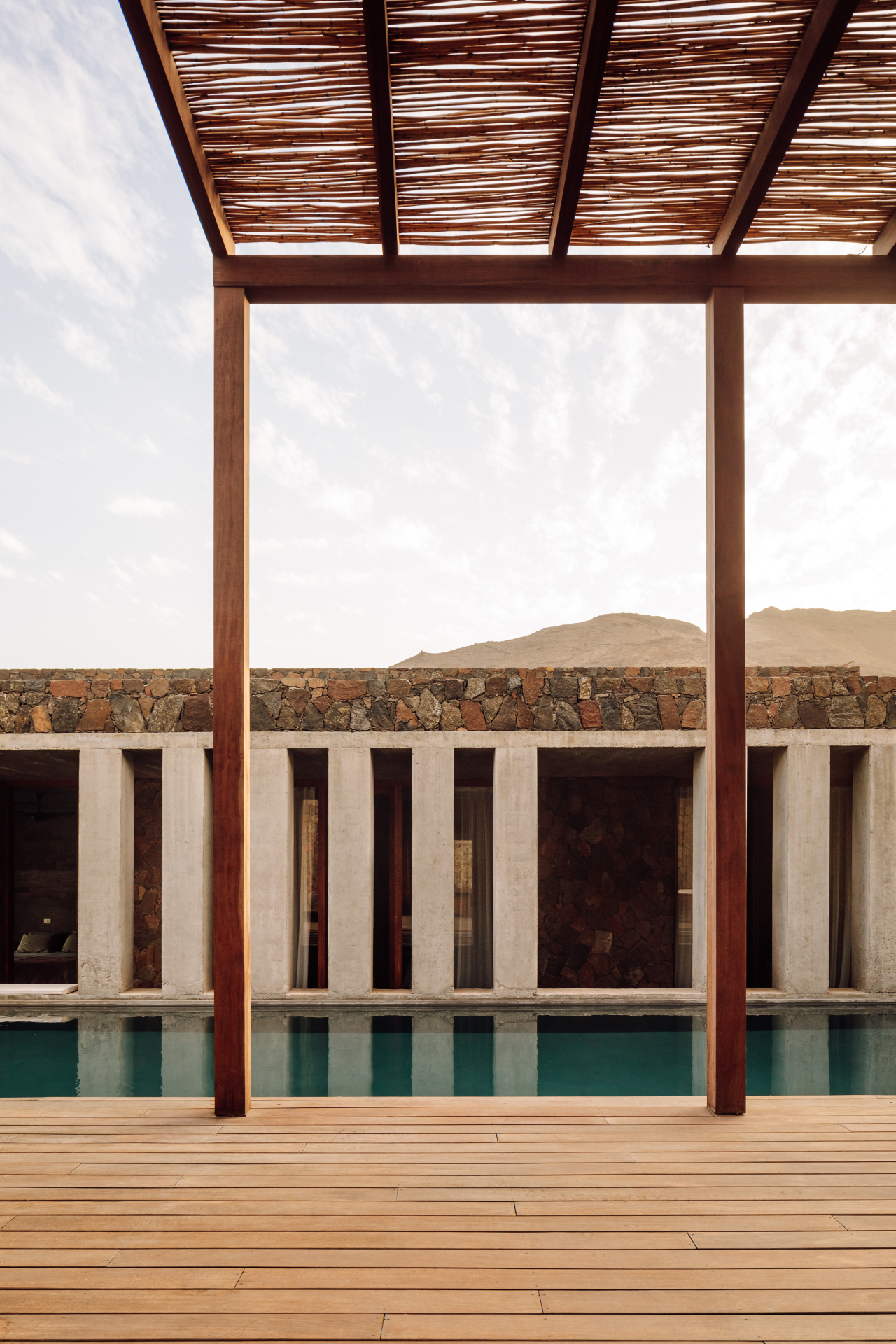 barefoot luxury cabo verde courtyard
