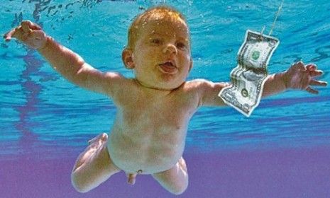 1991 Nirvana album cover &amp;quot;Nevermind&amp;quot;