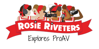 Rosie Riveters Explores Pro AV Logo