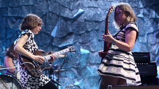 Sleater-Kinney perform live