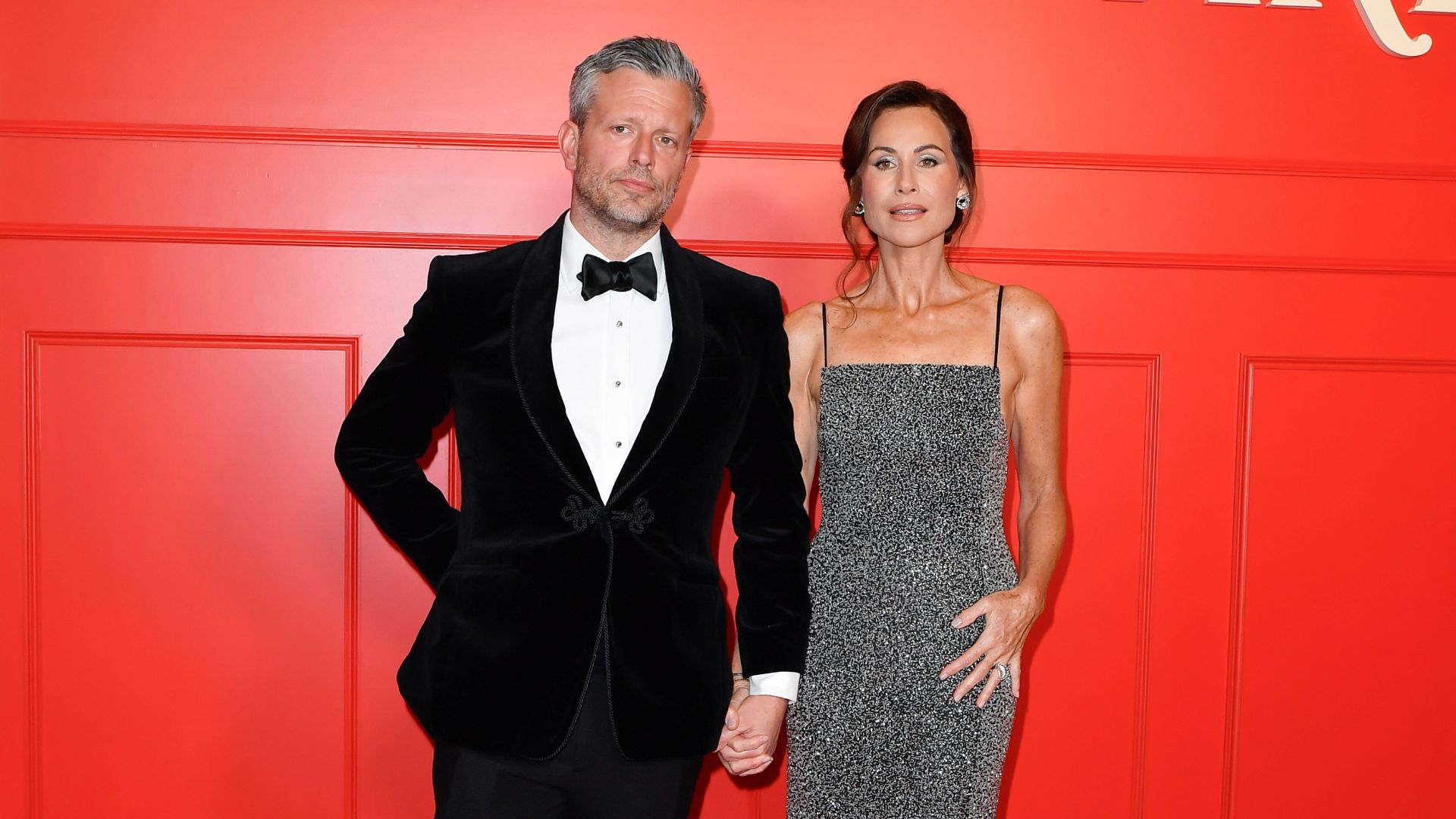 Addison O'Dea and Minnie Driver at the Emily in Paris season 5 premiere