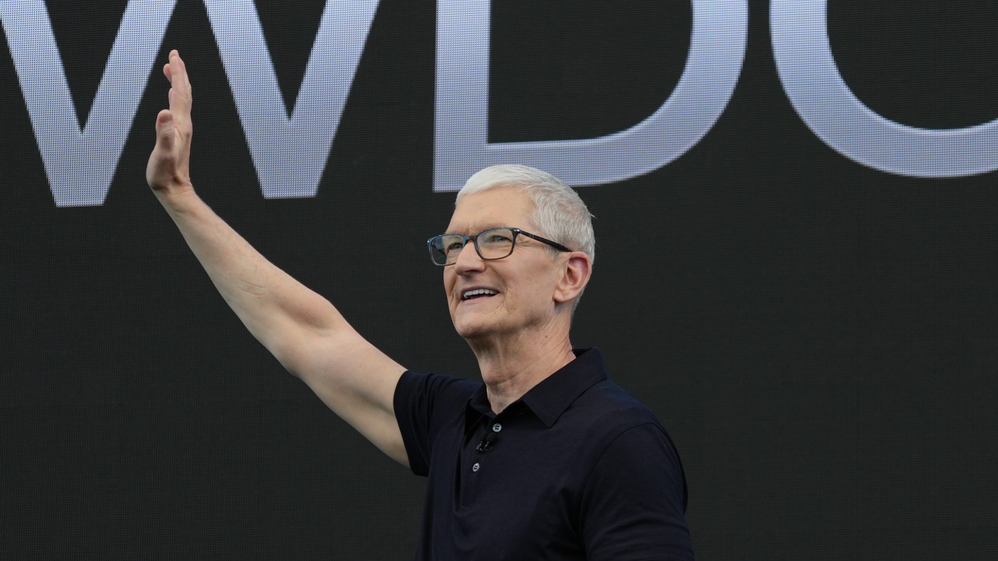 Tim Cook at WWDC 2026