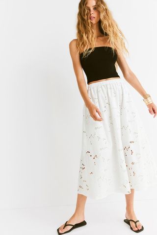 Broderie Anglaise Skirt