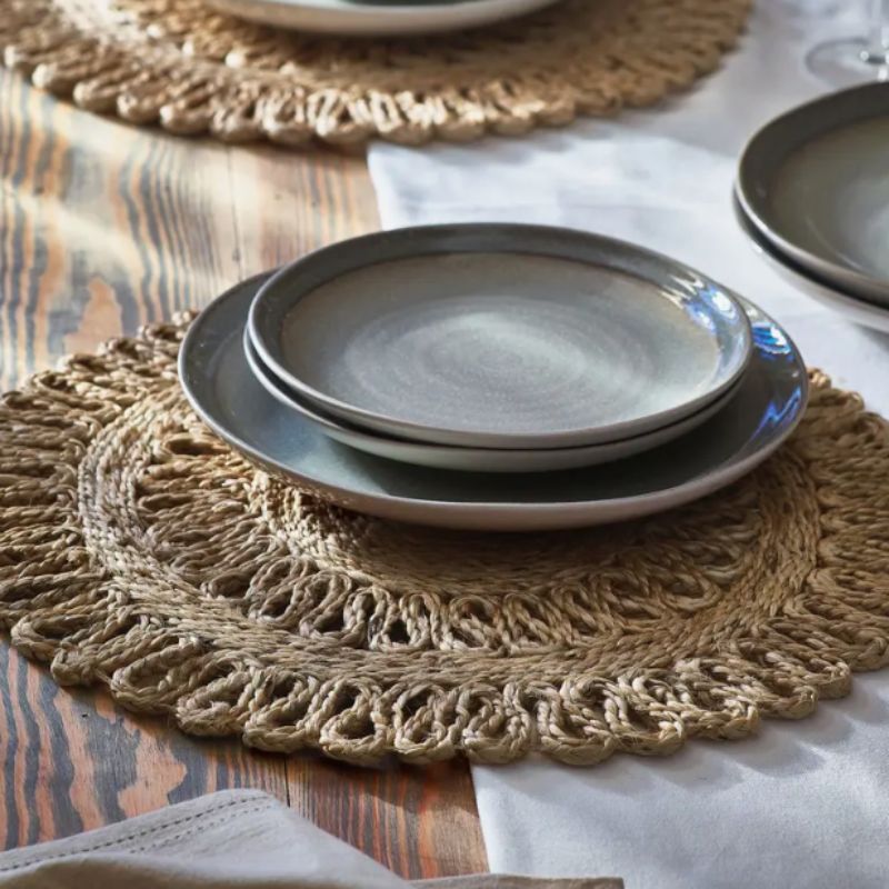 wicker placemats