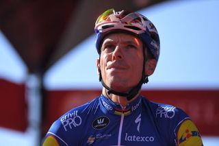 Philippe Gilbert on the start line at the 2019 Amstel Gold Race