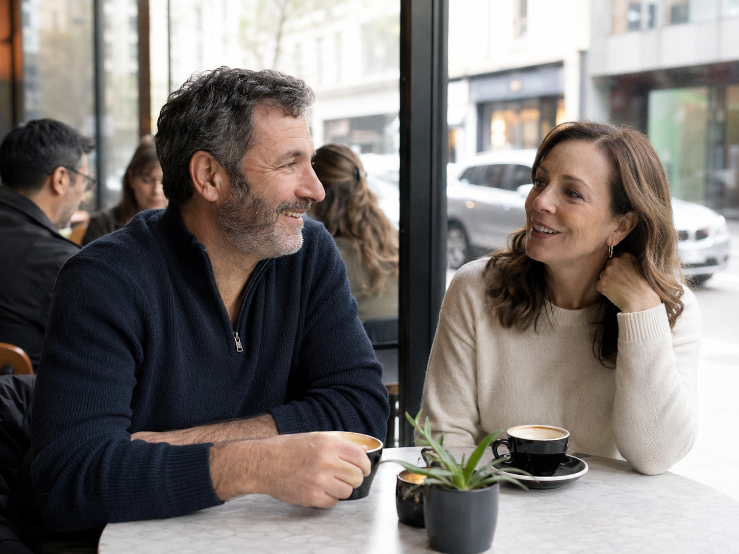 ChatGPT image of a man and woman.