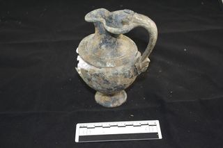 A Roman-era bronze jug