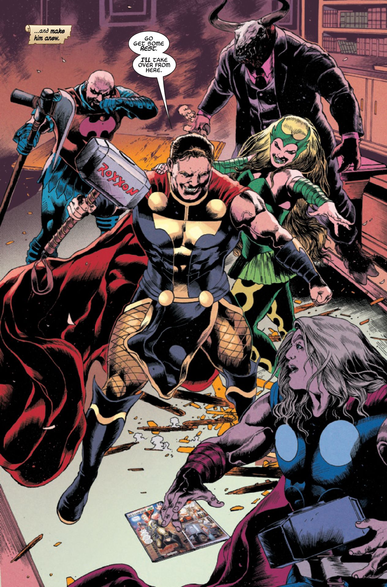Immortal Thor #10 interior art