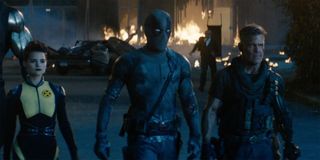 Deadpool Cable Negasonic Teenage Warhead in Deadpool 2