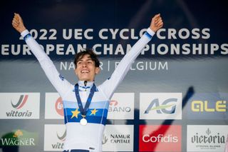 Junior Men - Leo Bisiaux wins junior men's European cyclocross title