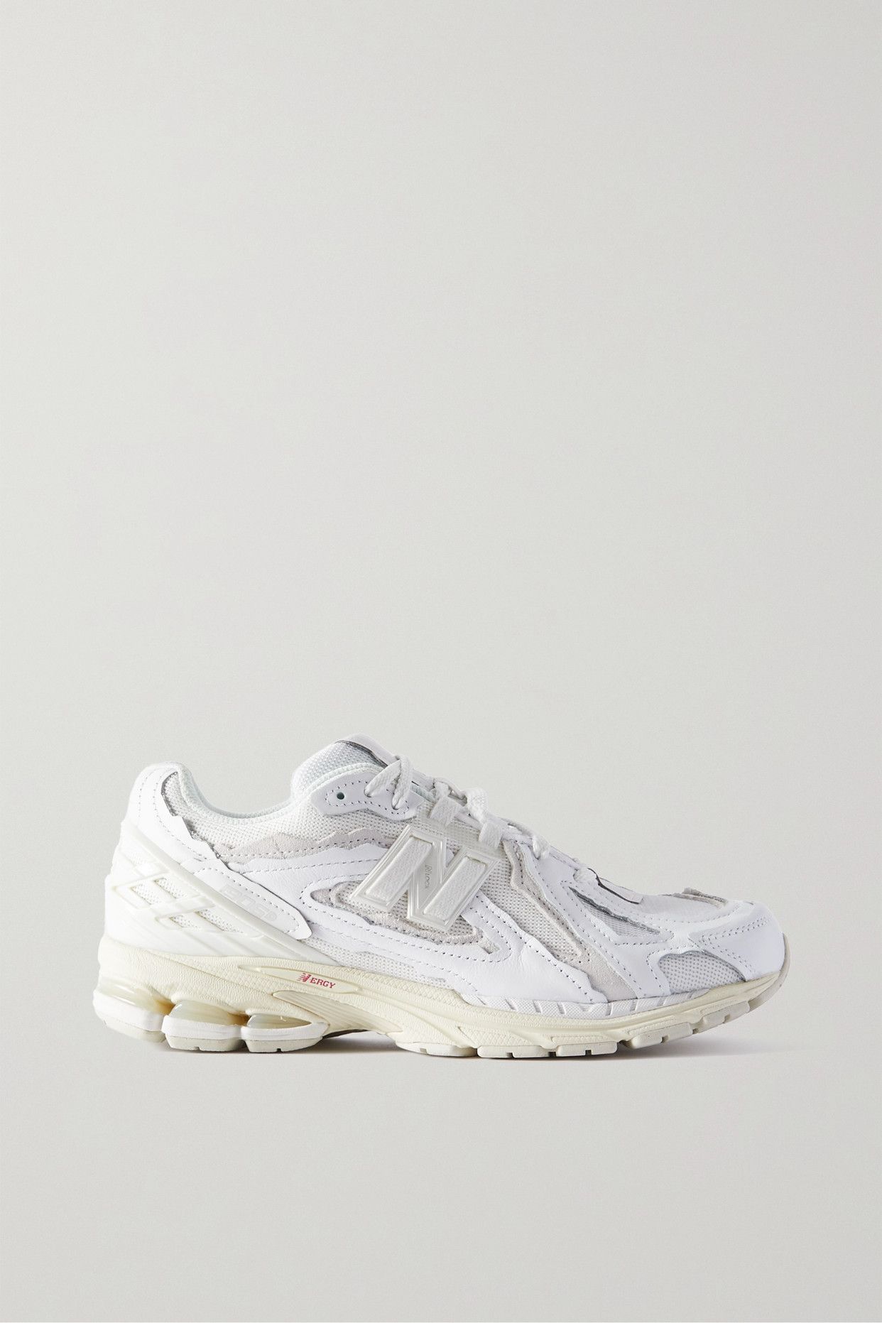 1906 Rubber-Trimmed Suede, Leather and Mesh Sneakers