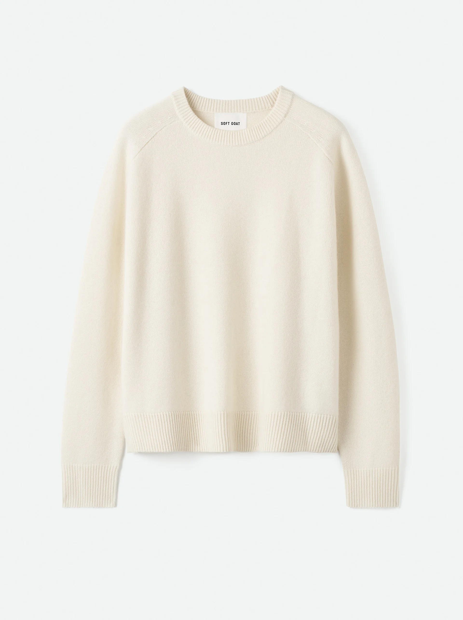 Soft Goat, Oversized cashmere crewneck