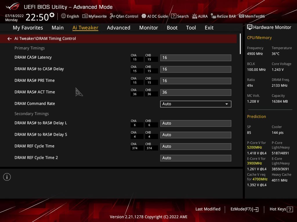 Asus ROG Strix Z690-A Gaming WIFI D4