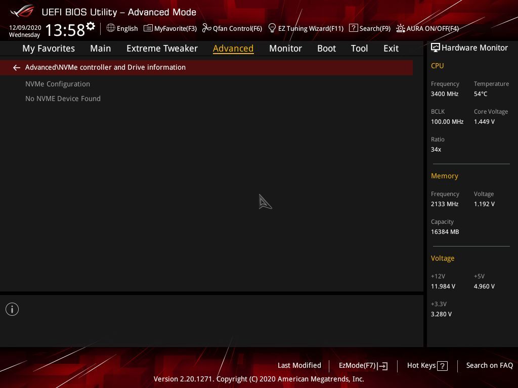 Asus ROG Crosshair VIII Dark Hero